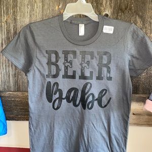 “Beer Babe” womens t-shirt